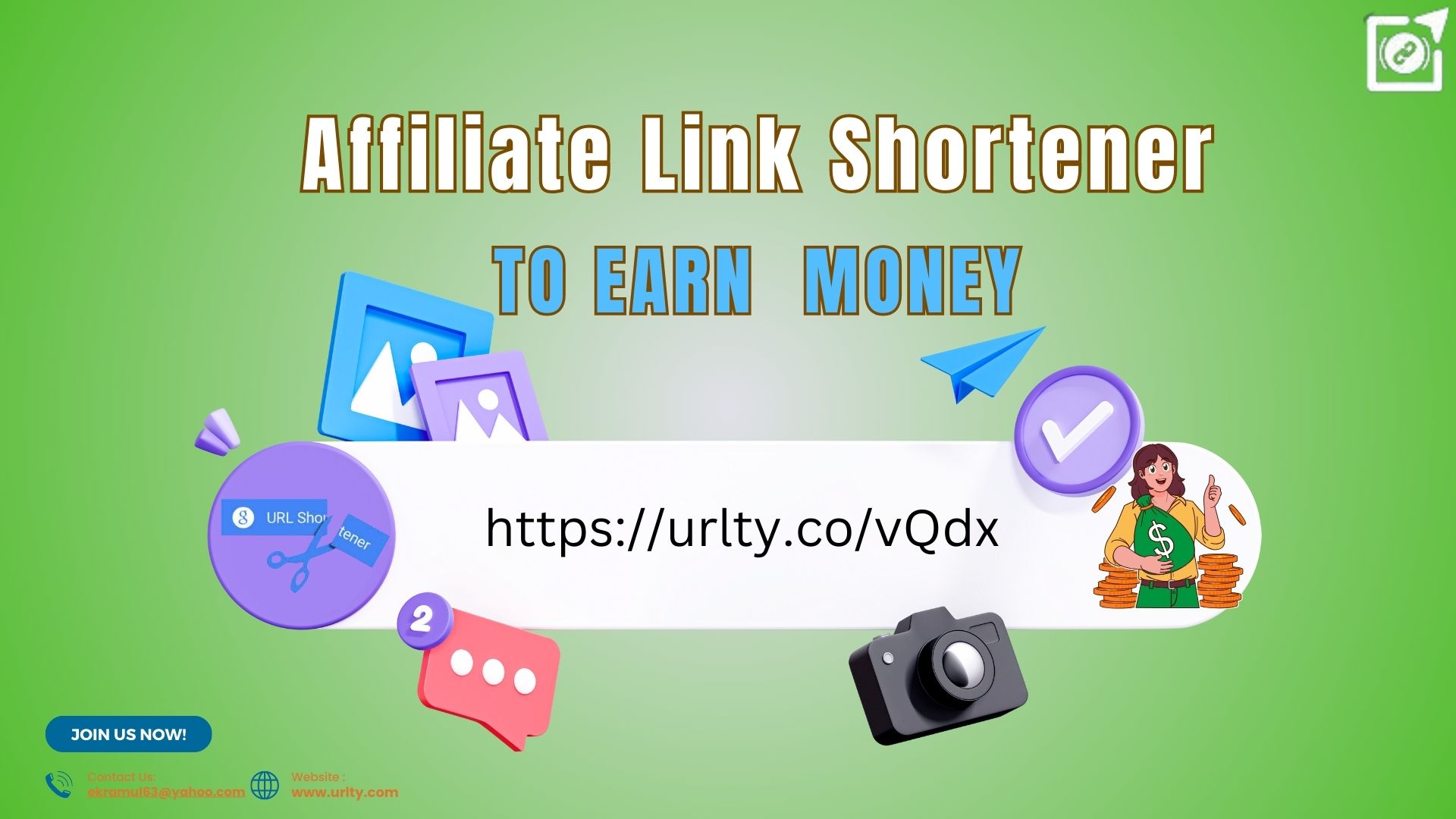 Affiliate Link Shortener to Earn Money